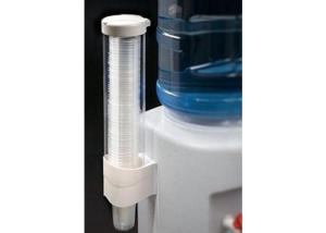 China Classic Water Cooler Cup Dispenser Holders White Color Plastic ABS Material wholesale