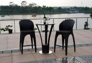 China Outdoor rattan wine bar set-16077 wholesale