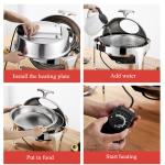 Stainless Steel Hotel Catering Warm Pot Steel Buffet Set Equipment Food Warmer