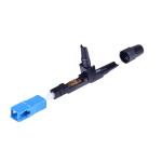 FTTH Hot Melt Field Assembly Fiber Optic Fast Connectors Sc Upc High Reliability