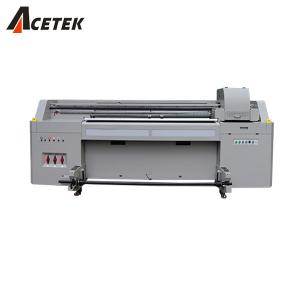 China 2.5m UV Inkjet Flatbed Printer 4 Colors For Rigid And Soft Material wholesale