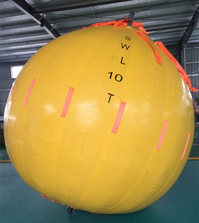 PVC Coated Polyester Fabric Underwater Air Lift Bags 0.4mm-2.5mm Thickness