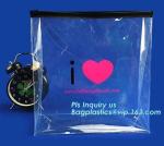 zipper slider bag cosmetic packaging slider bag, make up bag promotional