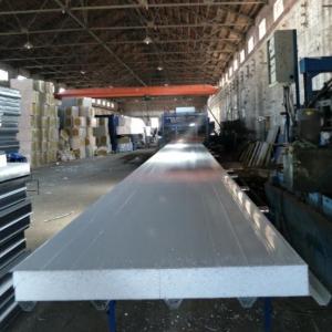 China Insulated 75mm 50mm EPS Sandwich Panel White Metal Steel wholesale