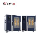 18.5kw Commercial Kitchen Cooking Equipment 10 Trays Steam Combi Oven With