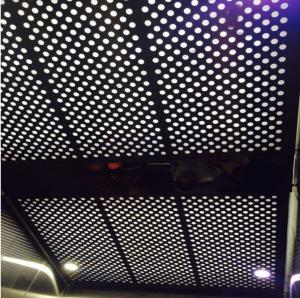 China Custom 316 Stainless Steel Fabrication And Welding Punching Perforated Ceiling Board Acoustic wholesale