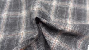 China 100% Cotton Yarn Dyed Casual Shirt  Washed Plaid Fabric 120g 150 Cm on sale