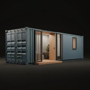 China 20ft Chinese Converted Storage Containers Flat Pack Homes wholesale