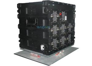 China 500m Convoy Bomb Jammer DDS Module 86kg Weight Long Jamming Radius wholesale