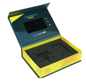 China 5 inch LCD video display box for business gift wholesale