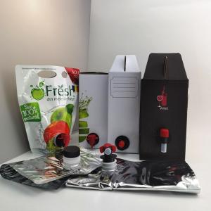China Plastic Juicy Beverage Liquid Packaging Pouch Heat Seal wholesale