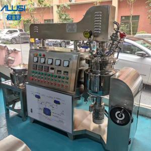 China 20 Liter Vacuum Emulsifier Mixer Stainless Steel Hydraulic Lifting Mixer Homogenizer Mixer Cosmetics wholesale