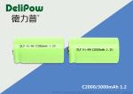 2000 / 3000mAh 1.2 V Nimh Rechargeable Battery OEM Available