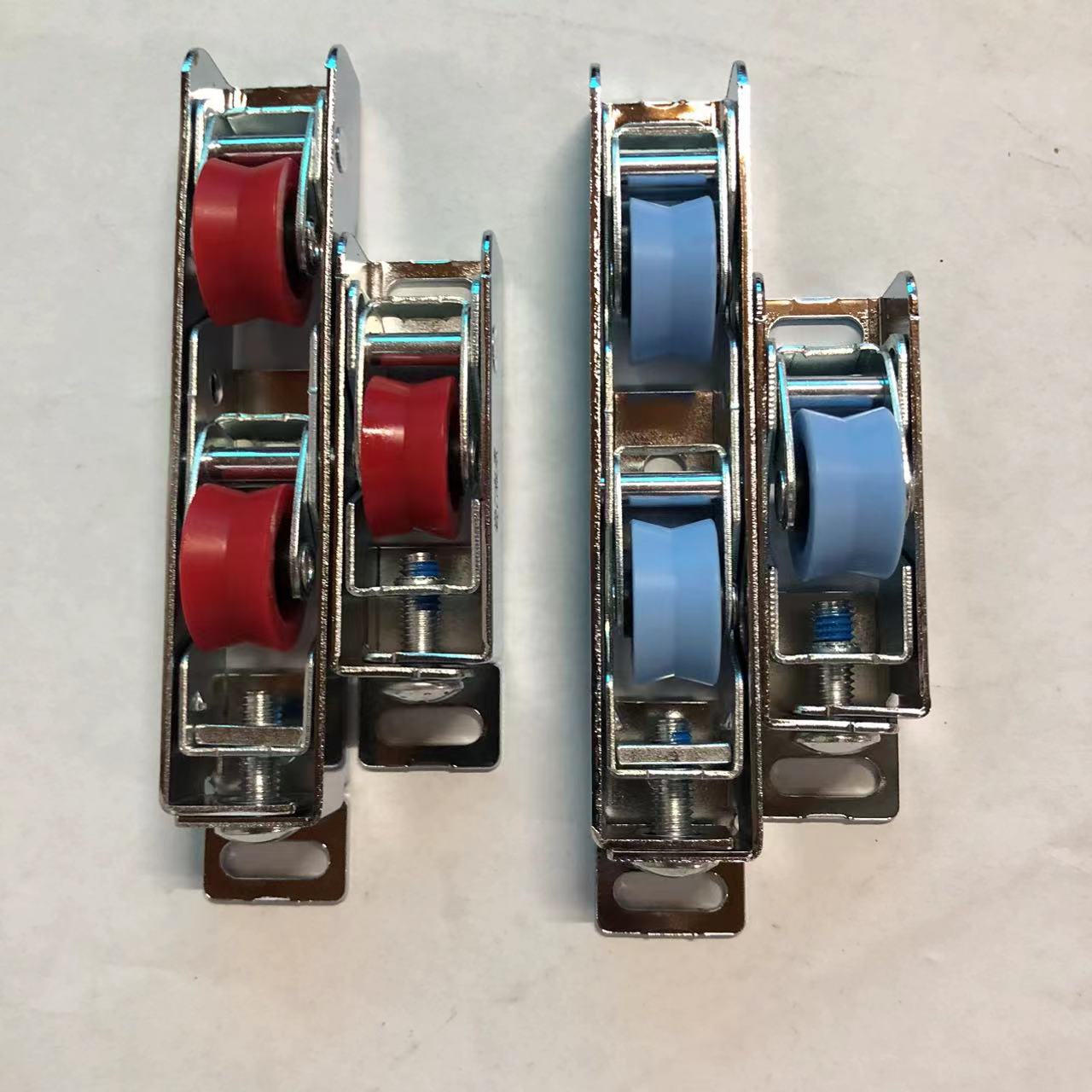 Aluminum Alloy Sliding Door and Window Single Roller with 22-27mm UPVC Window Roller