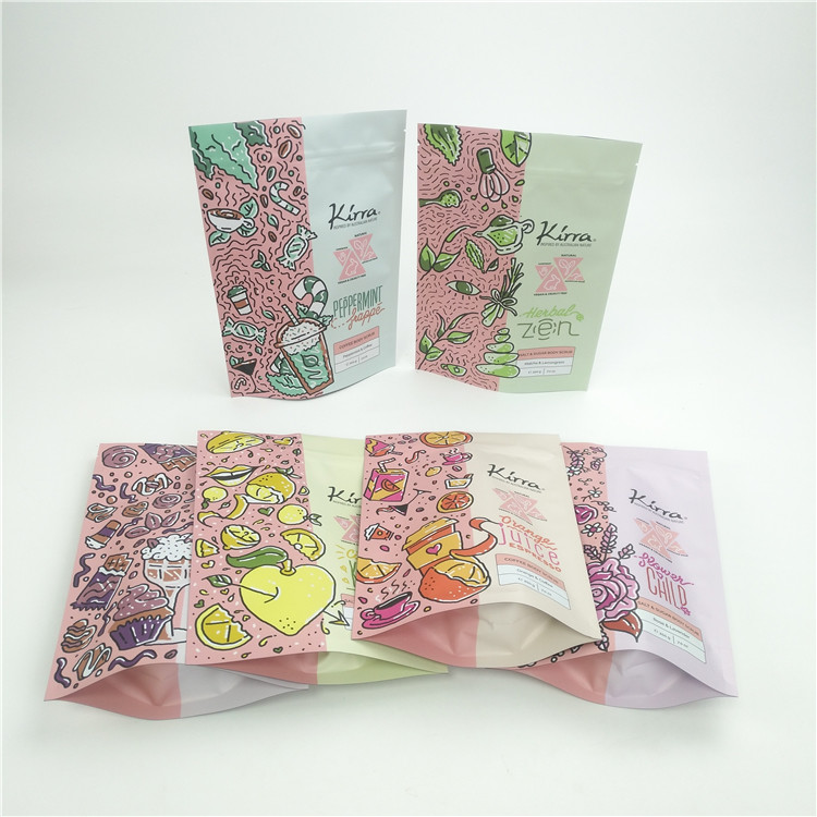 Mylar Bags for Foil Pouch Packaging Coffee Bean Food Seed Packaging