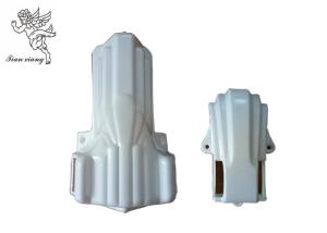 China White Coffin Decorative Casket Corners Plastic 60cm X 45cm X 35cmCorner 11# wholesale