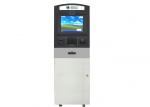 Anti-corrosion Rugged Steel Bill Payment Kiosk High Safety Performance