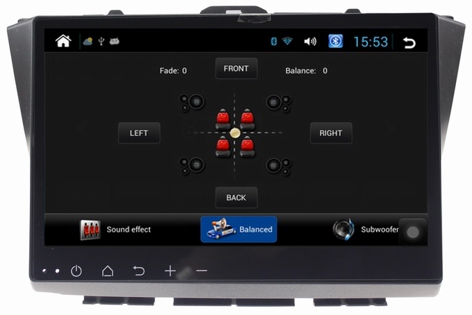 Ouchuangbo GAC Trumpchi GS5 car stereo support 10.1 inch screen android 4.2 gps navigation system bluetooth ipod radio
