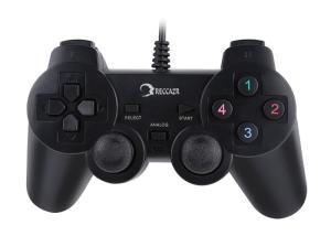 China Double Shock Game Controller Gamepad Joypad Sweat Resistant Ergonomic Design on sale