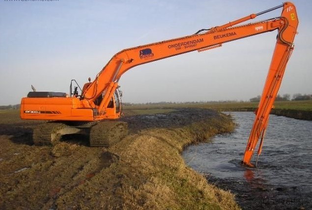 24300kg Operating Long Reach Excavator Booms For Volvo PC 300