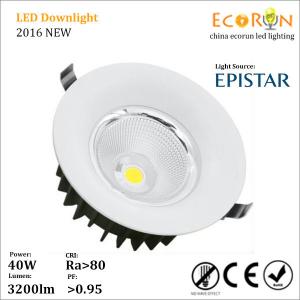 China led lamps for home cree cob 30w 40w 50w available ac100-277v led downlight dimmable wholesale