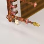 Golden Aluminum Condenser Coil Heat Pump Galvanized Plate