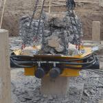 Durable Pile Breaker Machine Kp500s Hydraulic Concrete Cutter Square