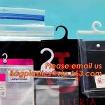 HANGER HOOK BAGS,GARMENT BOTTON CLOSURE BAGS, EVA FROST DRAWSTRING BAGS, VINYL