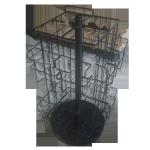 Desktop Height 609mm Width 318mm Rotating Display Rack For Card