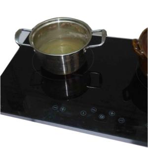 China Mirror Printing Dual Ring 2600W Ceramic Flat Top Stove wholesale