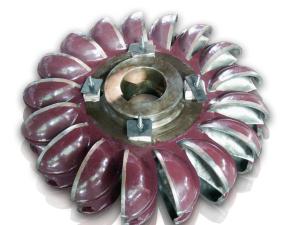 China Hydro Power Generator Wheel Stainless Steel Turbine Wheel Micro Pelton Turbine Runner wholesale