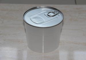 China Water Resistant PP Can with Transparent PET Plastic Cap 450ml wholesale