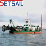 Water Flow 100m3-20000m3 Cummins Diesel Engine Trailing Hopper Scution Dredger