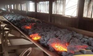 China Heat Resistance EPHR Conveyor Belt Fabric , Industrial Conveyor Belt Material wholesale