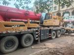 SANY 80 Ton Mobile Crane STC800T6 Used Truck Cranes equipped with 27m Jib Length