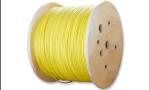Premium Quality Indoor Flat Optic Cable GJFJBV Aramid Yarn Tight Buffer Fiber