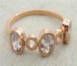 China 316L stainless steel ring with cz stone LRX29 wholesale