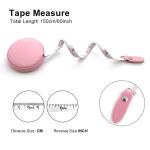 Professional Cloth Retractable Tape Measure For Sewing And Tailoring - 60 Inches