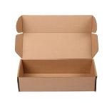 Customized E-flut Natural Brown Color Corrugated Shipping Boxes