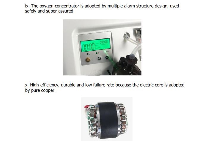 95.6% 10L portable Oxygen Generator Guangdong Medical Oxygen Concentrator