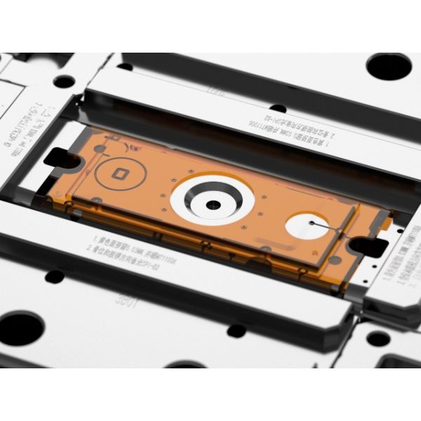 OEM / ODM ： Hot Runner Injection Molding & Transparent Smart Doorbell Upper Shell (1*2) No.23673
