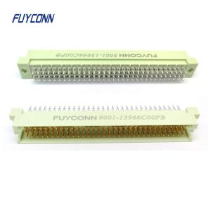 China Solderless Male DIN41612 Connector 3 Rows 96pin Press Pin PCB Type wholesale
