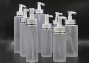 China Frost Shampoo Bottle PET Press Type Lotion Empty Bottle Bathroom Shower Gel Soap Dispenser wholesale