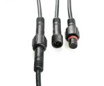 03 poles circular male female waterproof connector,3poles mini connector for LED