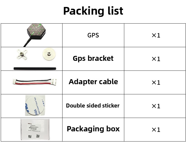 Radiolink SE100 M8N GPS Module High-Precision Compass for Centimeter-Level Positioning Compatible PIX Drones Upgraded Accessory