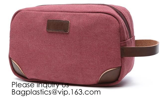 Plain Personalized Organic Travel Cotton Canvas Makeup Bag,Promotional Beauty Makeup Bag Custom Printed Logo Canvas Zipp