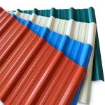 Weather Resistent Lamina De PVC Tejas Roof Shingle ASA UPVC Roofing Sheet Width