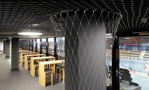 China Architectural X Tend Flexible Cable Mesh SS Rope Allows Strongh Airflow wholesale