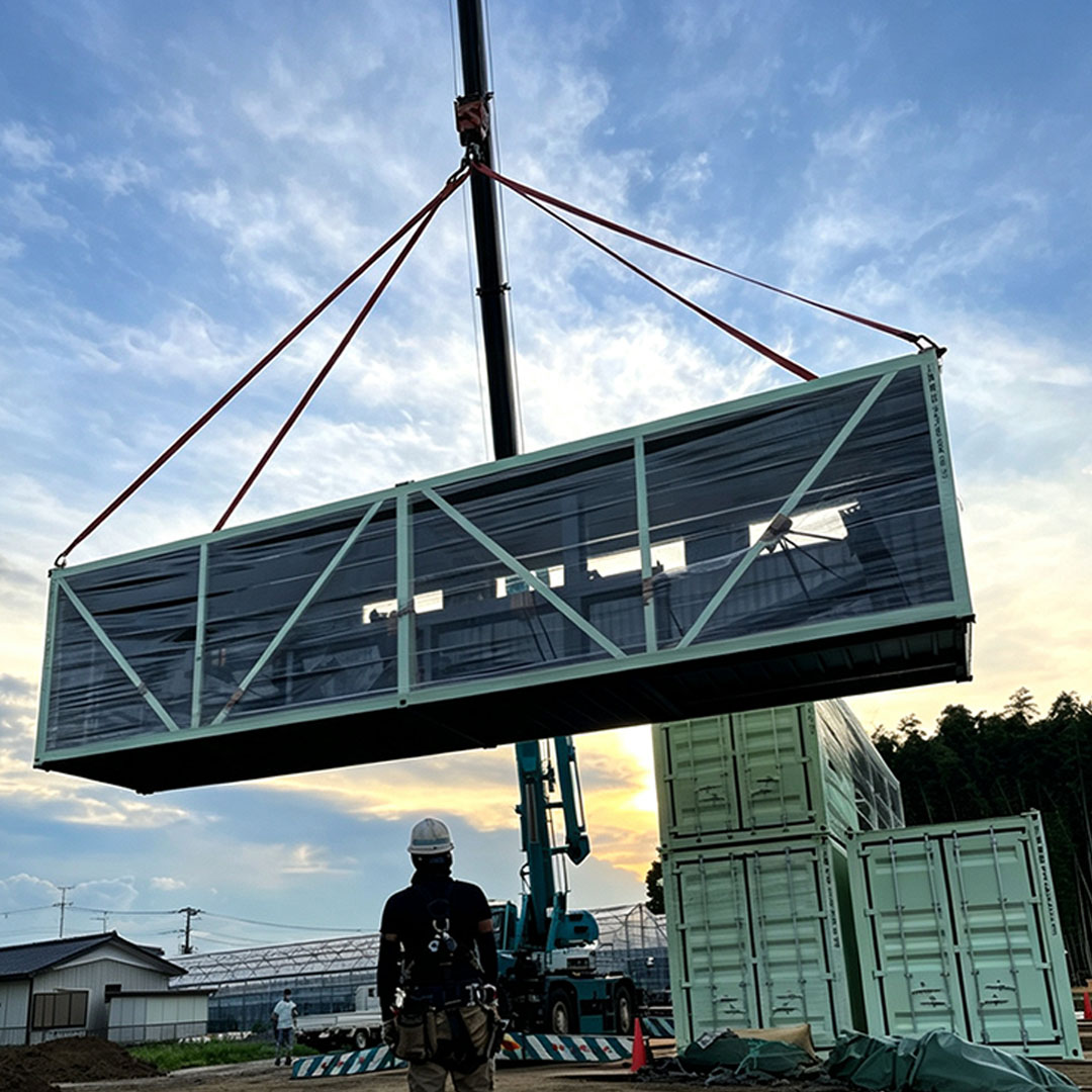 Rectangular Container House Prefab Steel Composite Modular House Outdoor Steel Container for Factory Agriculture