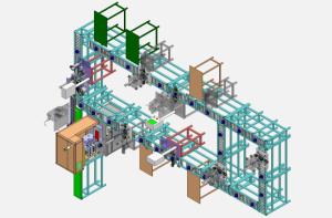Customized Automated Production Line For Testing Of Mechanical Assembly Parts
